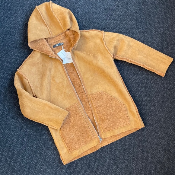 NWT Missguided Reversible Sherpa Jacket - Picture 5 of 6